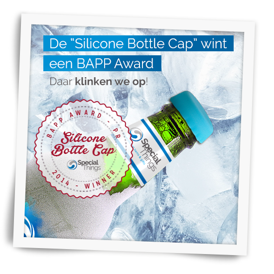 Silicone Bottle Cap wint een BAPP Award